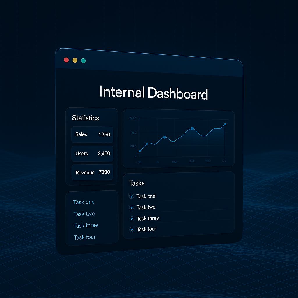 Internal Dashboard Tool